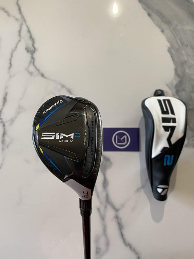 Hybride De Golf TaylorMade SIM MAX Tour 4/22° - Pour Gaucher, Tête Seule (Tour Issue) | Neuf