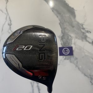 Driver Ping i20 loft 9.5 X-Stiff Club de golf : Driver Ping i20 loft 9.5 réglable à vendre d’occasion, Shaft Ping Tour 65 Extra Stiff, Grip Ping Midsize, neuf, promotions et destockage, avec cover clubmaking et fitting France et Luxembourg Belgique