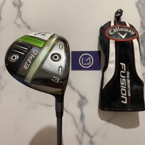 Club de golf : Bois de parcours 3 + Callaway Epic Max Loft 13.5 réglable à vendre neuf et d’occasion, shaft Graphite Project X Hzrdus Smoke im10 70 Stiff, grip Golf Pride New Decade MCC, neuf, promotions et destockage, avec cover clubmaking et fitting France et Luxembourg Belgique