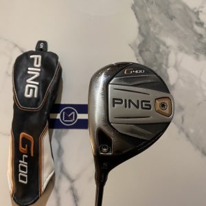 Bois 5 Gaucher Ping G400 Tour Regular Club de golf : Bois de Parcours 5 Ping G400 Loft 17.5 réglable Shaft graphite ping Tour 75 Regular à vendre neuf et occasion, grip golf pride tour velvet midsize outlet, neuf, promotions et destockage, avec cover clubmaking et fitting France et Luxembourg Belgique