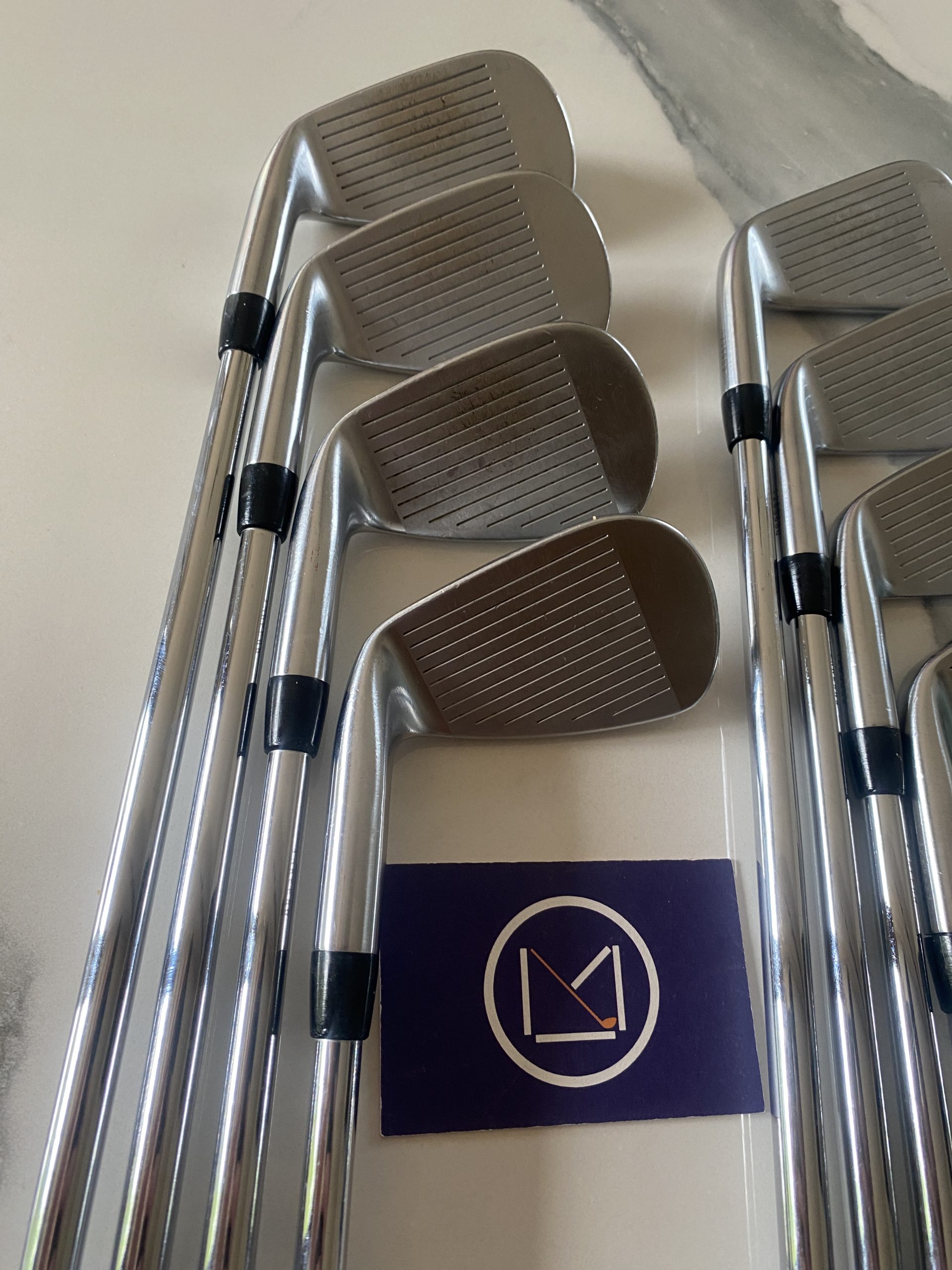 Série de fers Titleist 620 CB X-Stiff 3-PW Clubs de golf : Série de fers Titleist 620 CB Cavité Back 8 clubs : 3 - PW Shafts Acier Nippon Shaft Modus 3 120 Extra Stiff Grips Golf Pride New Decade MCC à vendre neuf et occasion, outlet, neuf, promotions et destockage, avec cover clubmaking et fitting France et Luxembourg Belgique