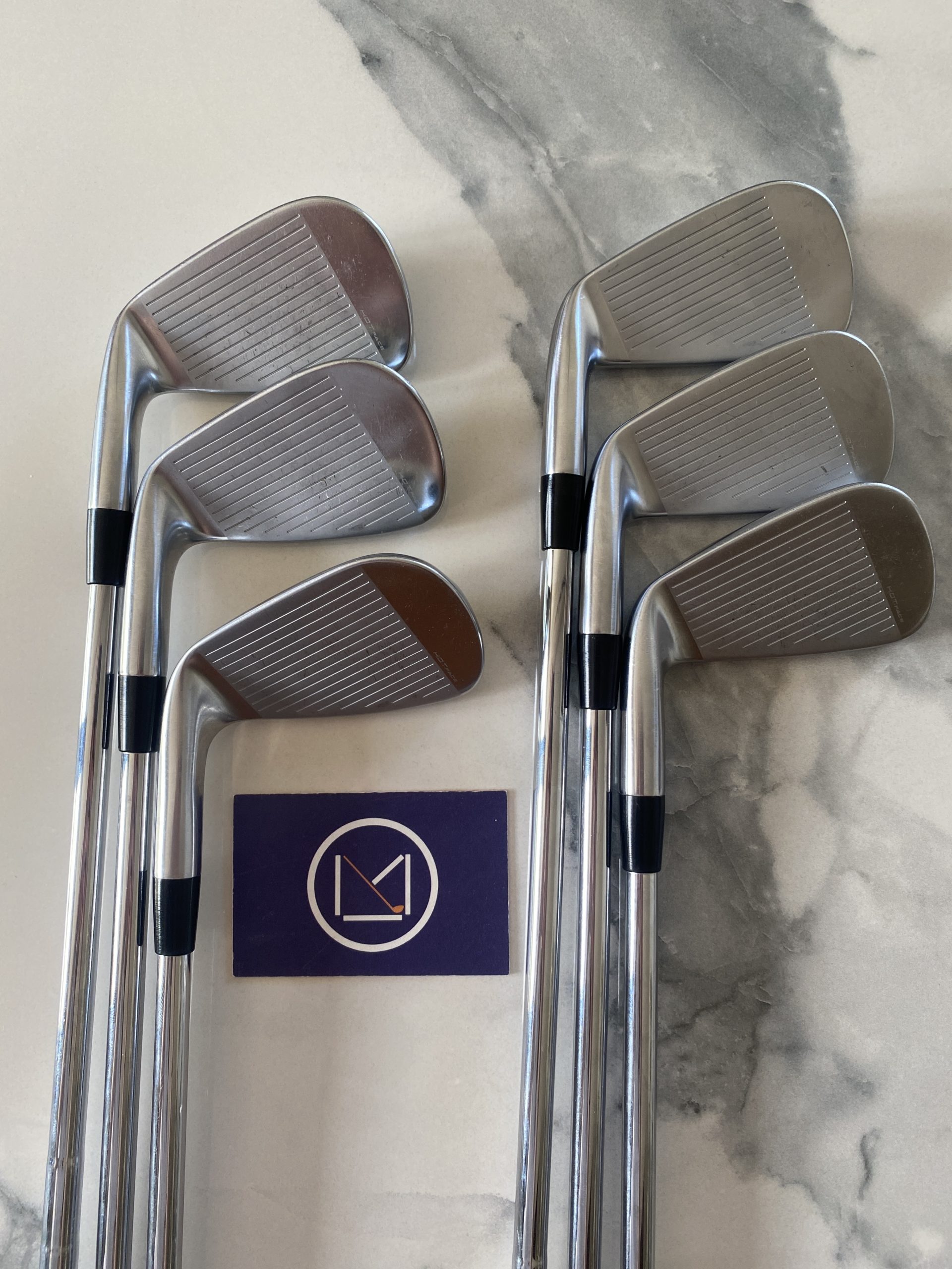 Serie Cobra King Tec 2025 Stiff Acier 5-PW Clubs de golf : Série de fers Droitier Cobra King Tec 2025 Forged 6 clubs : 5-PW Shafts acier NS Pro Modus 3 Tour 105 Stiff Grips Golf Pride Tour Velvet BCT Cord à vendre neuf et occasion, outlet, neuf, promotions et destockage, avec cover clubmaking et fitting France et Luxembourg Belgique