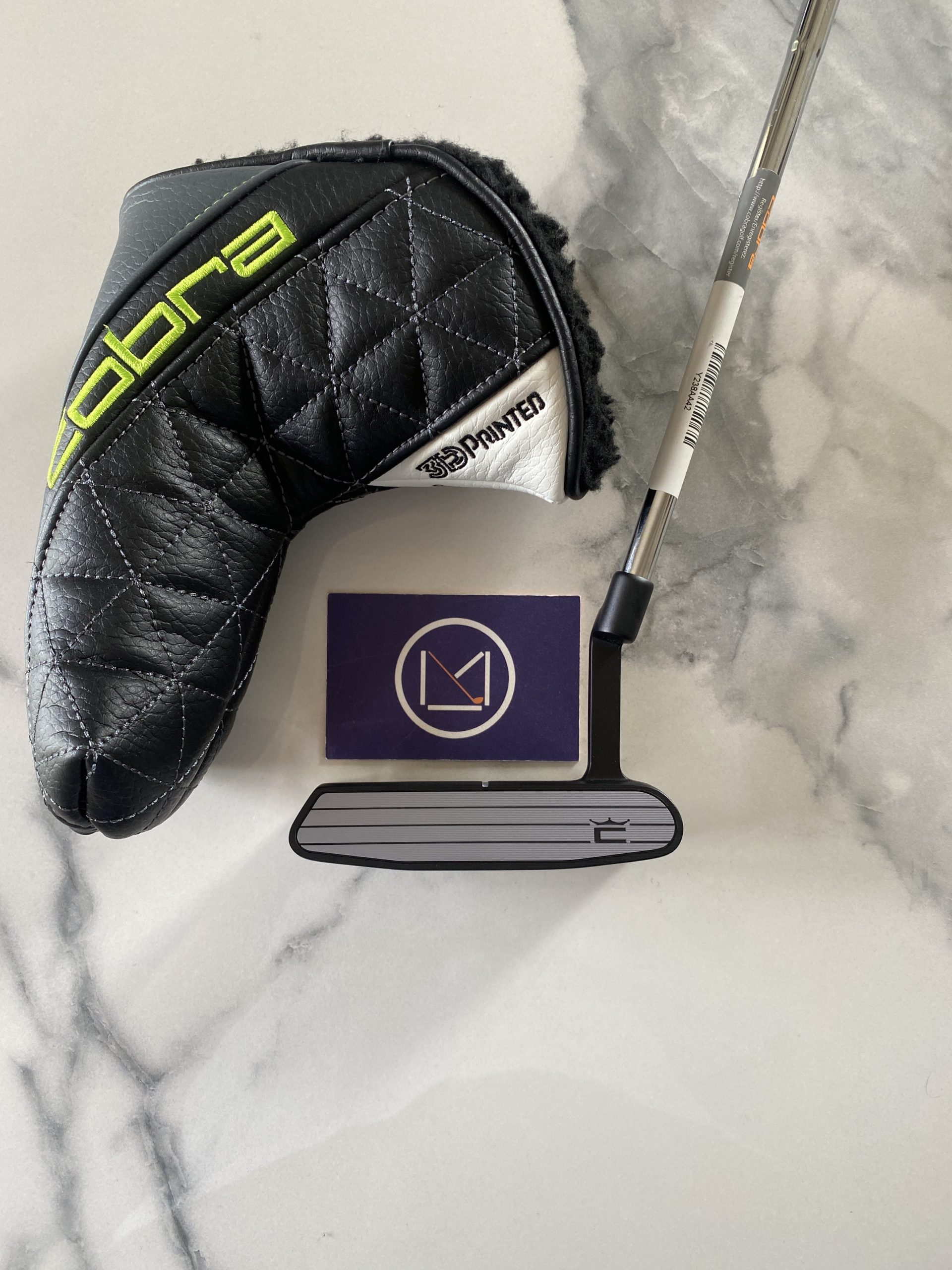 Putter Cobra Grandsport Armlock King 3D 41 inch Club de golf : Putter Lame Cobra Grandsport Arm Lock Occasion Shaft 41 inch à vendre neuf et occasion, grip Golf SuperStroke outlet, neuf, promotions et destockage, avec cover clubmaking et fitting France et Luxembourg Belgique