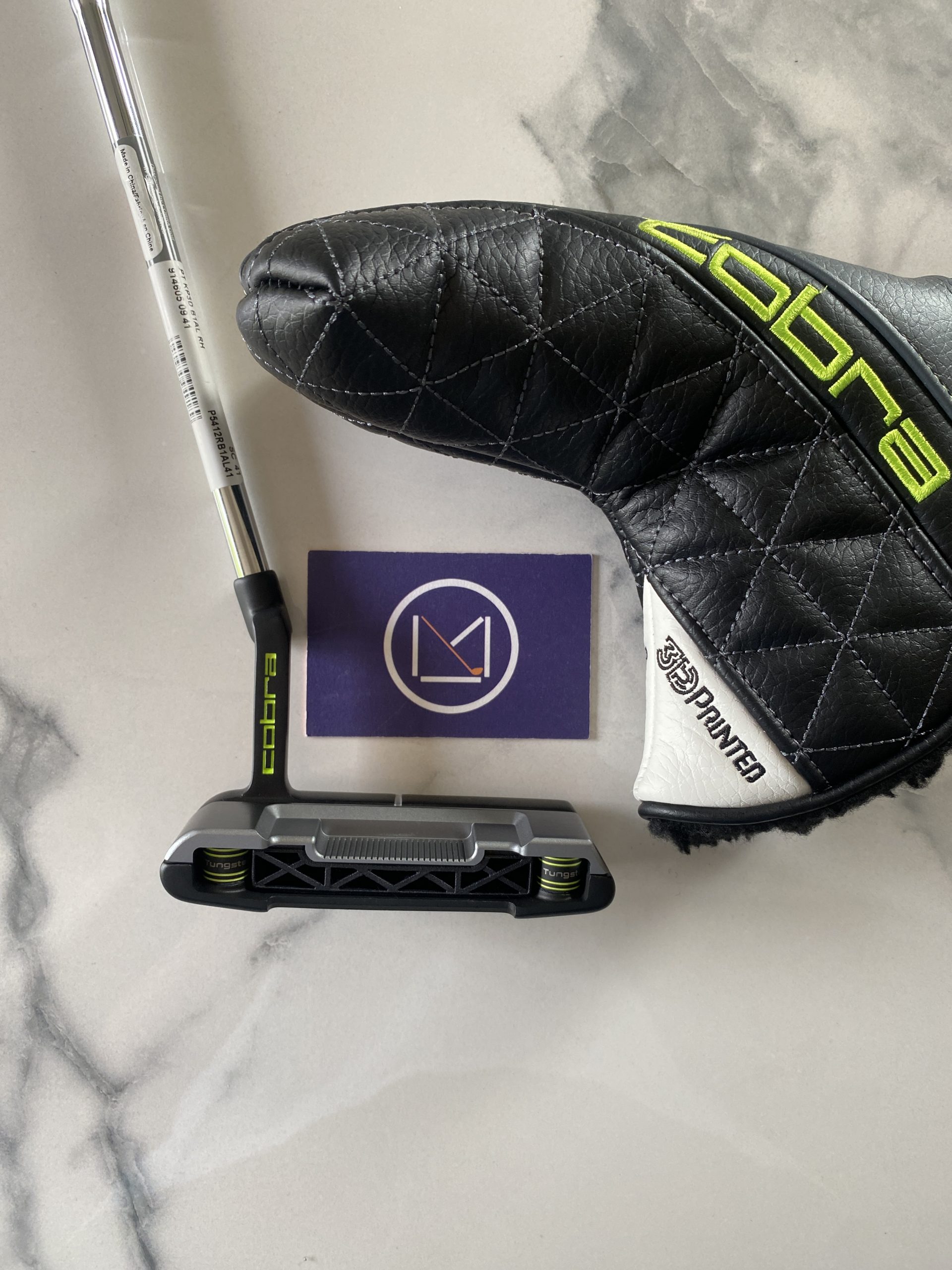 Putter Cobra Grandsport Armlock King 3D 41 inch Club de golf : Putter Lame Cobra Grandsport Arm Lock Occasion Shaft 41 inch à vendre neuf et occasion, grip Golf SuperStroke outlet, neuf, promotions et destockage, avec cover clubmaking et fitting France et Luxembourg Belgique