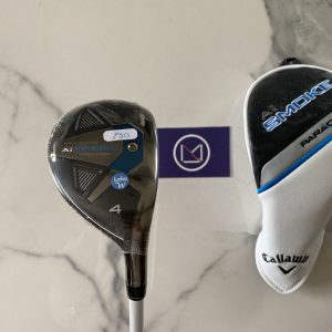 Hybride 4 Callaway Paradym Ai smoke Max Fast neuf Club de golf : Hybride 4 Callaway Paradym Loft: 21 réglable Shaft graphite Mitsubishi Chemical Eldio 40 Ladies Femme à vendre neuf et occasion, grip golf winn, neuf, promotions et destockage, avec cover clubmaking et fitting France et Luxembourg Belgique Metz