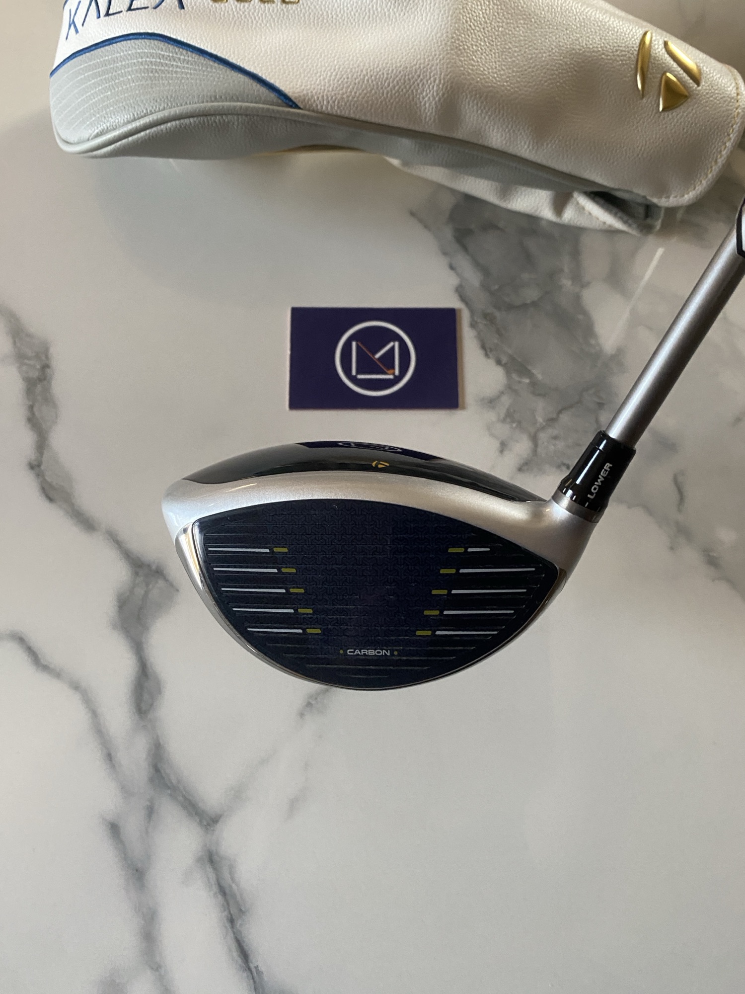 Driver Taylormade Kalea gold femme #13.5 Club de golf : Driver Droitier Droitière Loft 13.5 réglable Shaft Graphite 40 SOFT LITE Ladies Femme, grip Golf Superstroke à vendre outlet, neuf, et occasion promotions et destockage, avec cover clubmaking et fitting France et Luxembourg Belgique