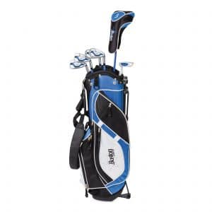 Kit Boston Golf Gaucher Taille 3 Bleu Junior 135-150cm