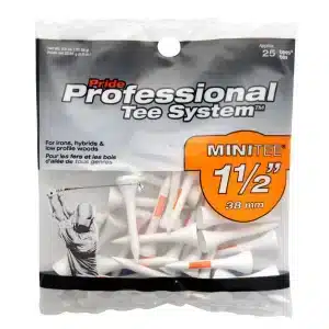 Sachet de 25 Tees 38mm Orange MiniTee - Pride PTS
