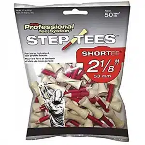 Sachet de 50 Tees Etage 53mm Rouge - Pride PTS