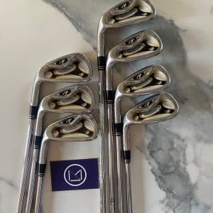 Série de fers gaucher Taylormade R7 TP acier Stiff